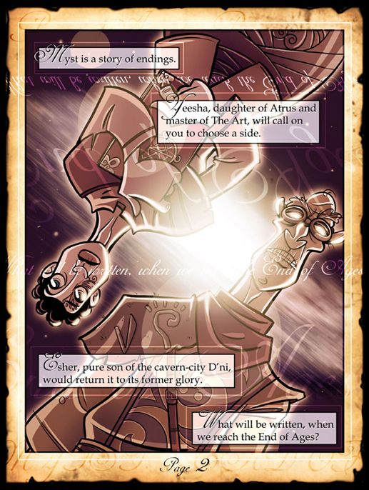 Myst 5 Comic Page 2